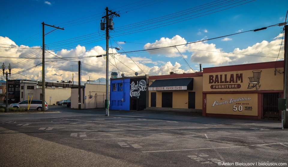 Chilliwack downtown back alley