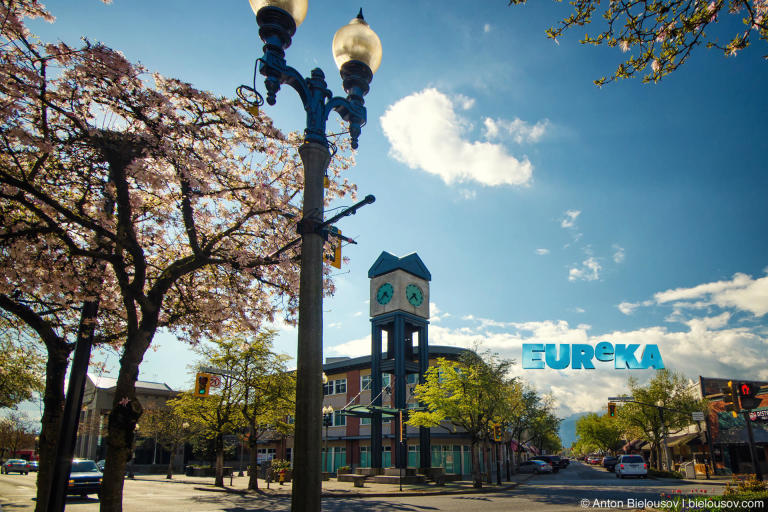 Eureka filming location in Chilliwack, BC