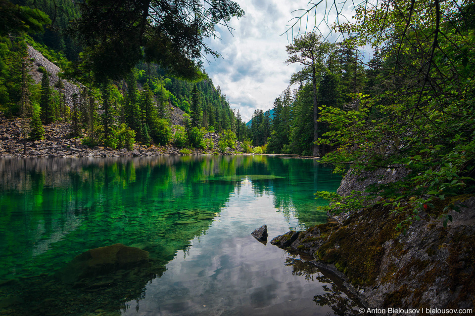 Озеро Lindeman Lake (Chilliwack, BC)