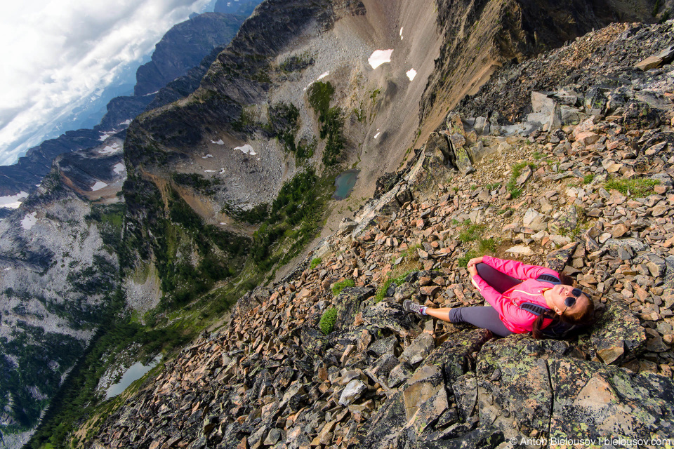 Frosty Mountain Peak rest