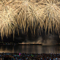 Vancouver Lights Festival 2013 Fireworks from Second Beach Vancouver Lights Festival 2013 Fireworks from Second Beach
