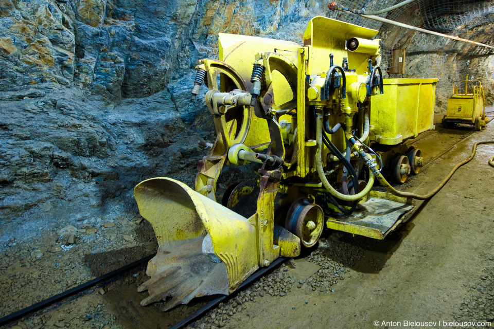 Шахтовый погрузчик (Britannia Mine Museum)