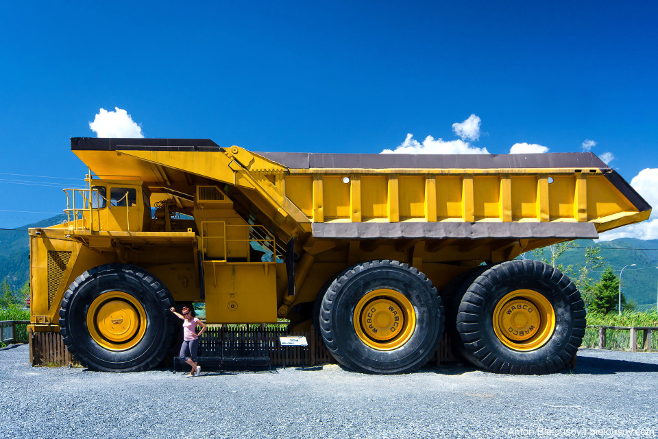 Карьерный самосвал (Britannia Mine Museum)