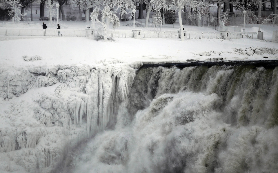 Frozen Niagara Falls