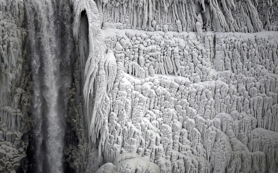 Frozen Niagara Falls