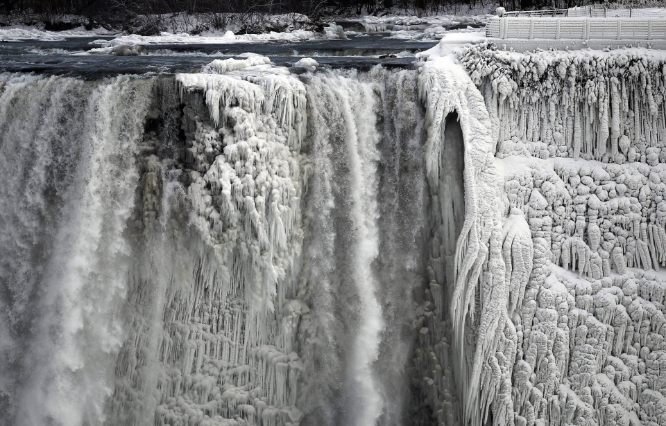 Frozen Niagara Falls