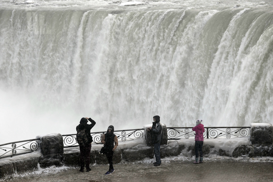 Frozen Niagara Falls