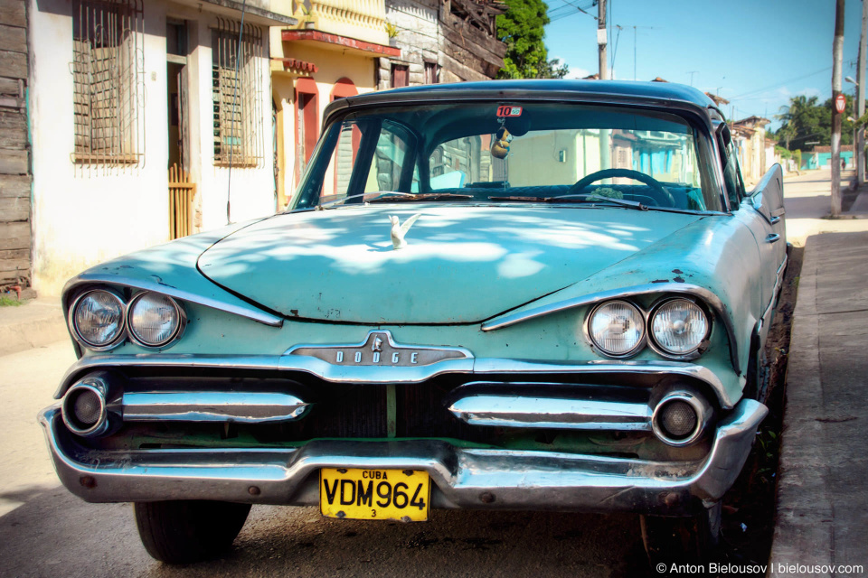 Classic Dodge on Cuba