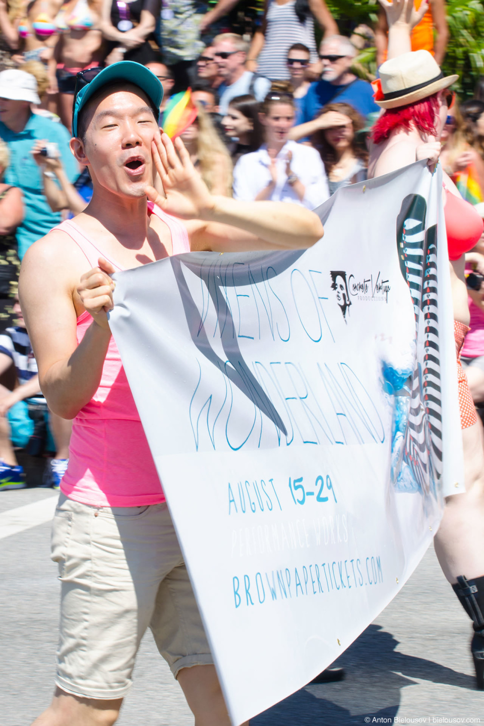 Vixens of Wonderland — Vancouver Pride Parade, 2014