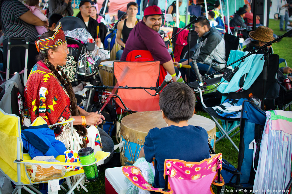 Drummer — Vancouver, Squamish Nation, 2014