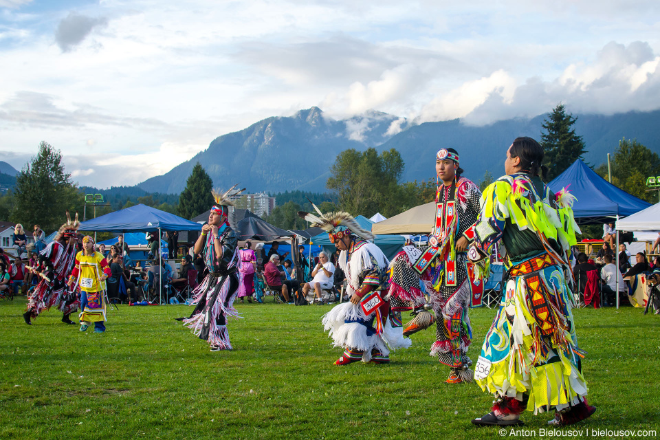 Pow Wow Grass Dancing — Vancouver, Squamish Nation, 2014