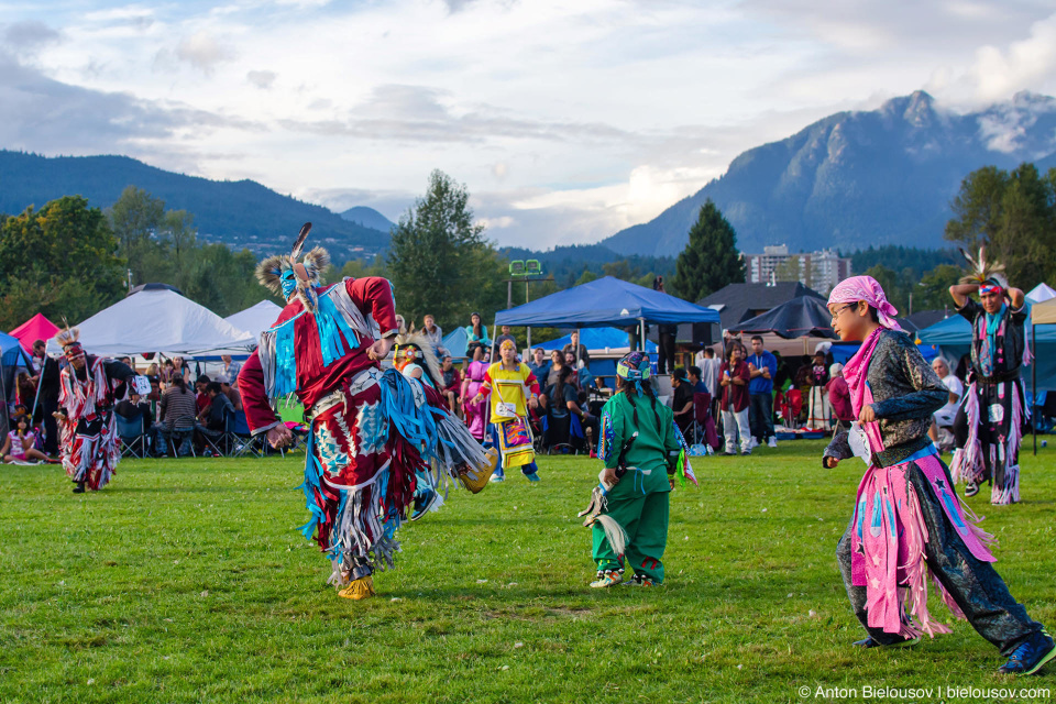 Pow Wow Grass Dancing — Vancouver, Squamish Nation, 2014