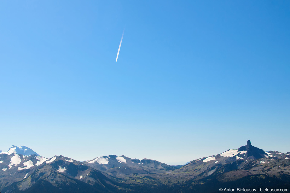 Вид с горы Вистлер (Whistler, BC)