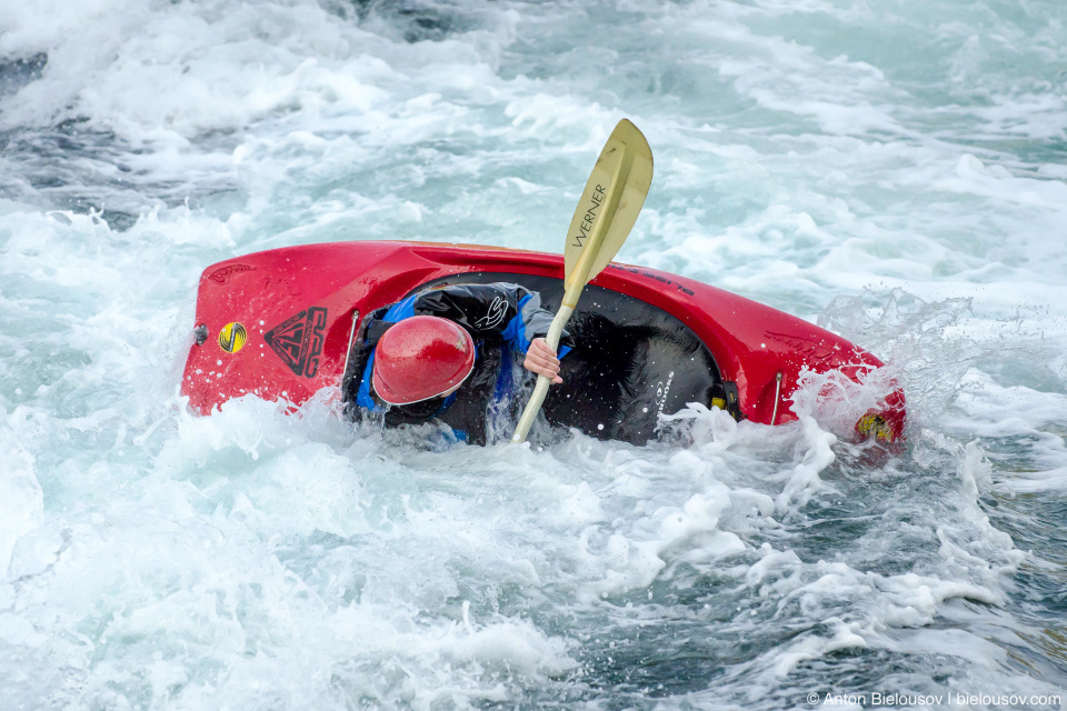 Whitewater Kayaking at Skookumchuck Narrows