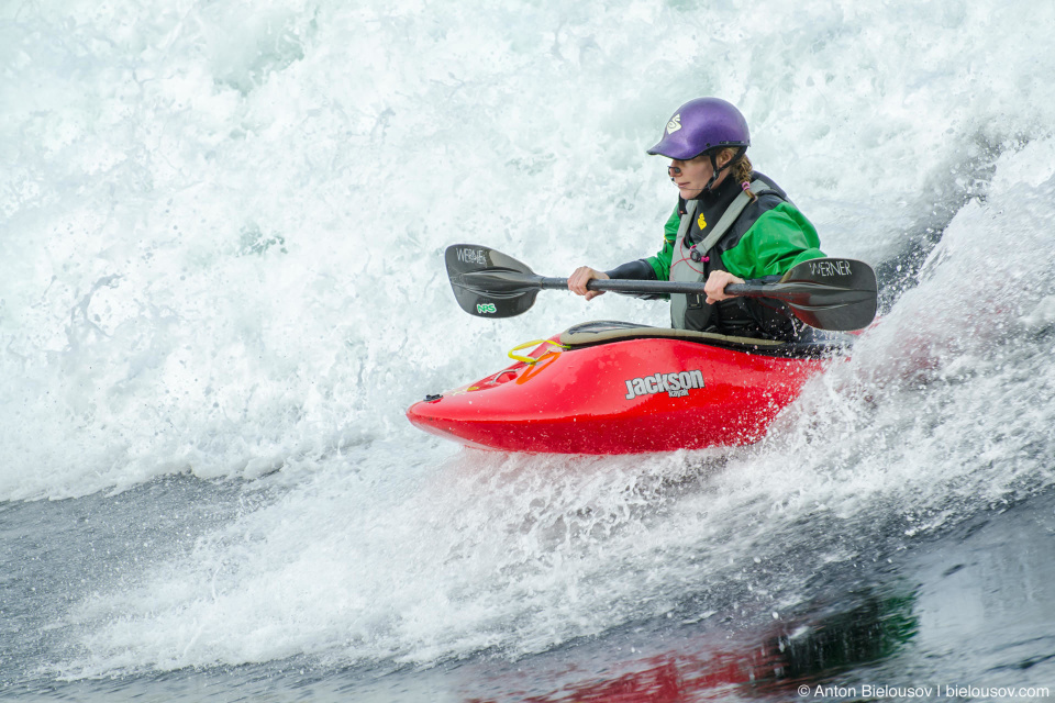 Whitewater Kayaking at Skookumchuck Narrows