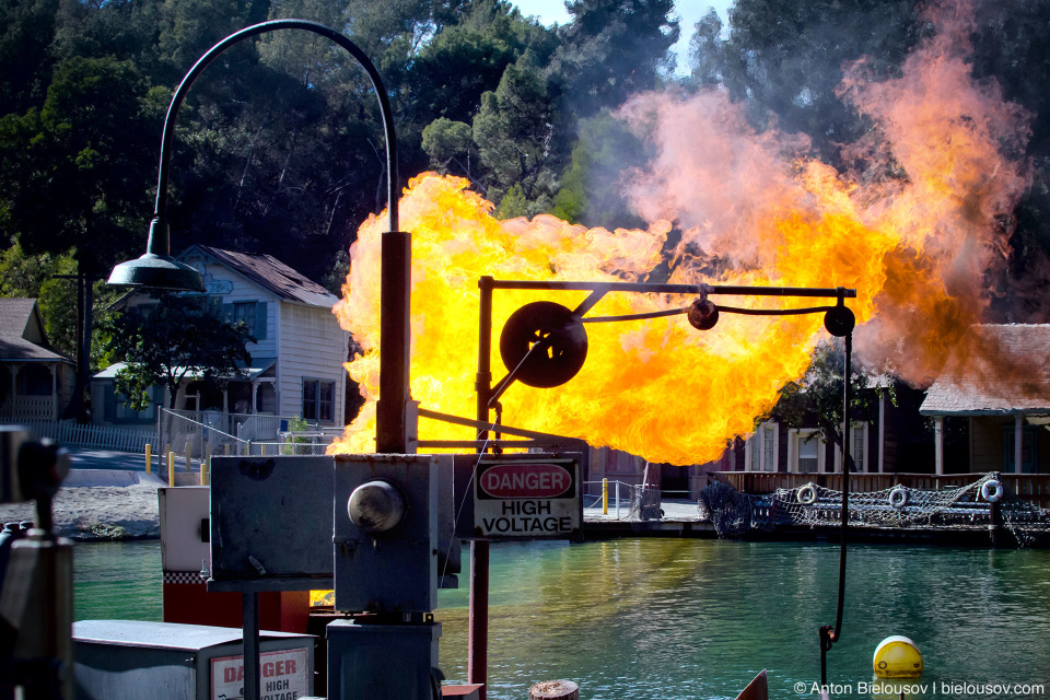 Jaws Lake at Universal Studios Backlot, Hollywood, CA