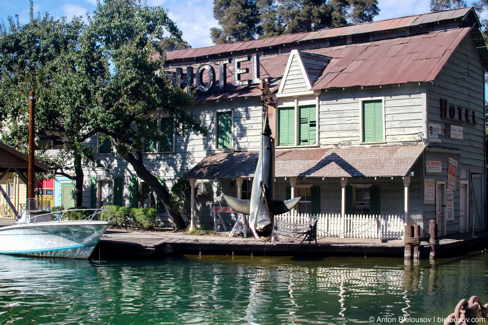 Jaws Lake at Universal Studios Backlot, Hollywood, CA