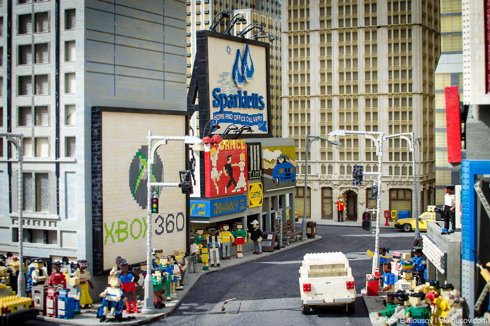 Miniland New York Streets — Legoland (Carlsbad, CA)