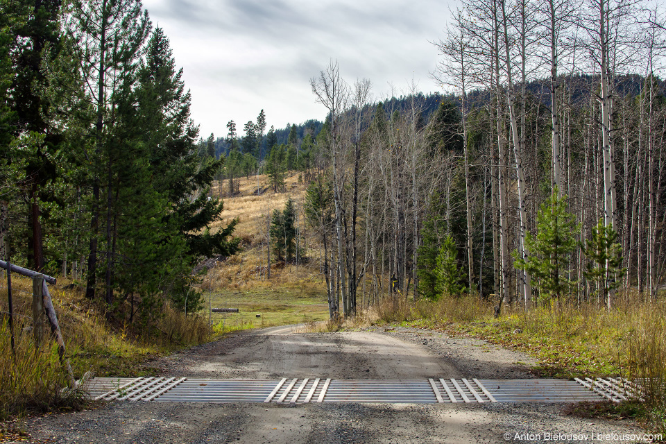 Coalmont Road to Tulameen near Princeton, BC