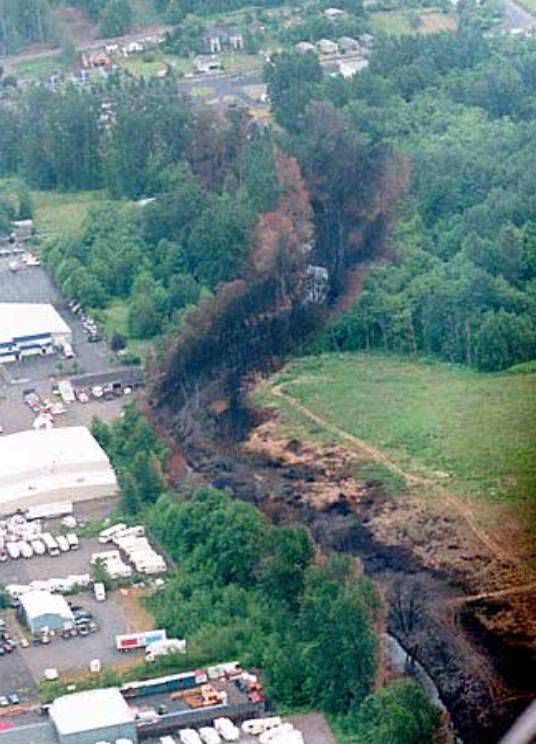 1999 Olympic Pipeline Explosion in Whatcom Creek (Bellingham, WA)