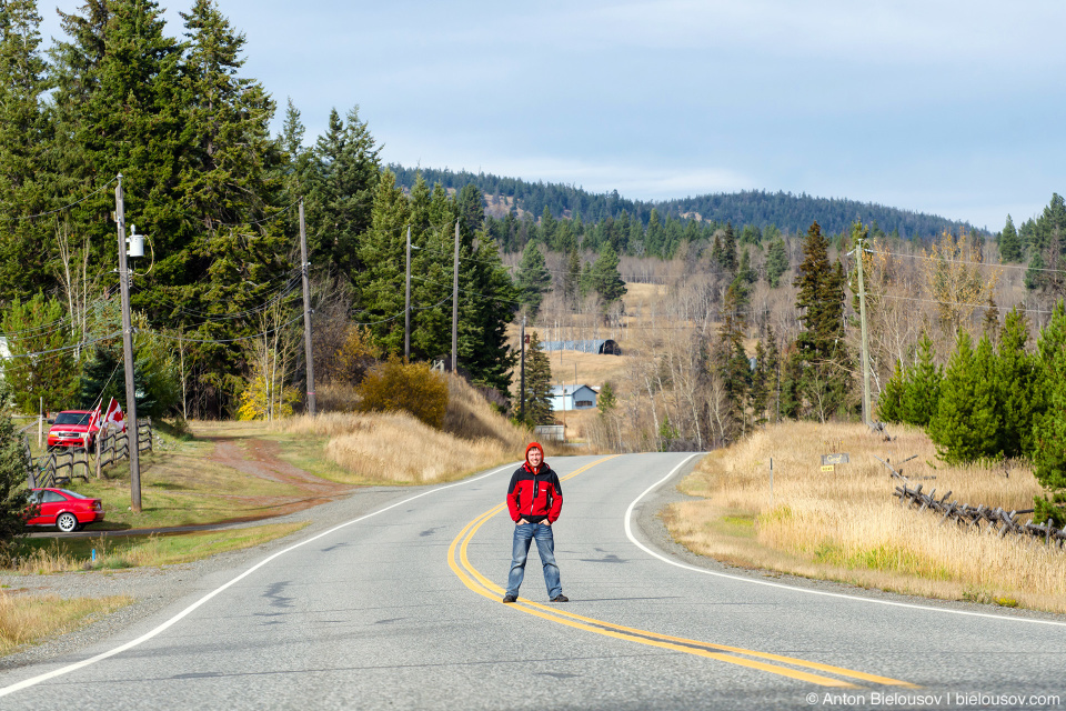 Princeton-Kamloops Highway 5A