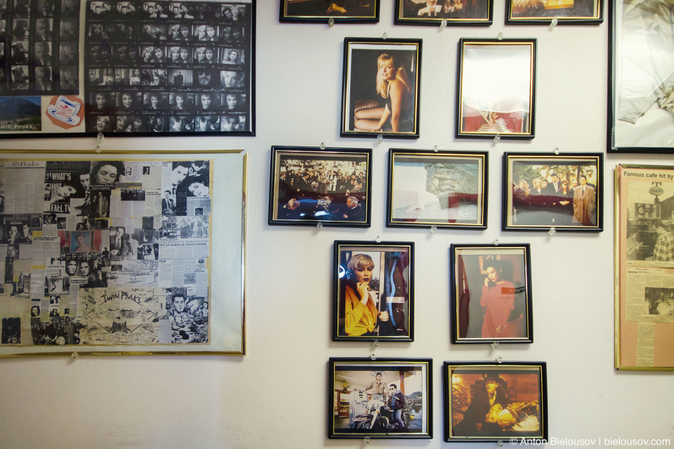 Twede's Cafe Twin Peaks Photo Wall (North Bend, WA)