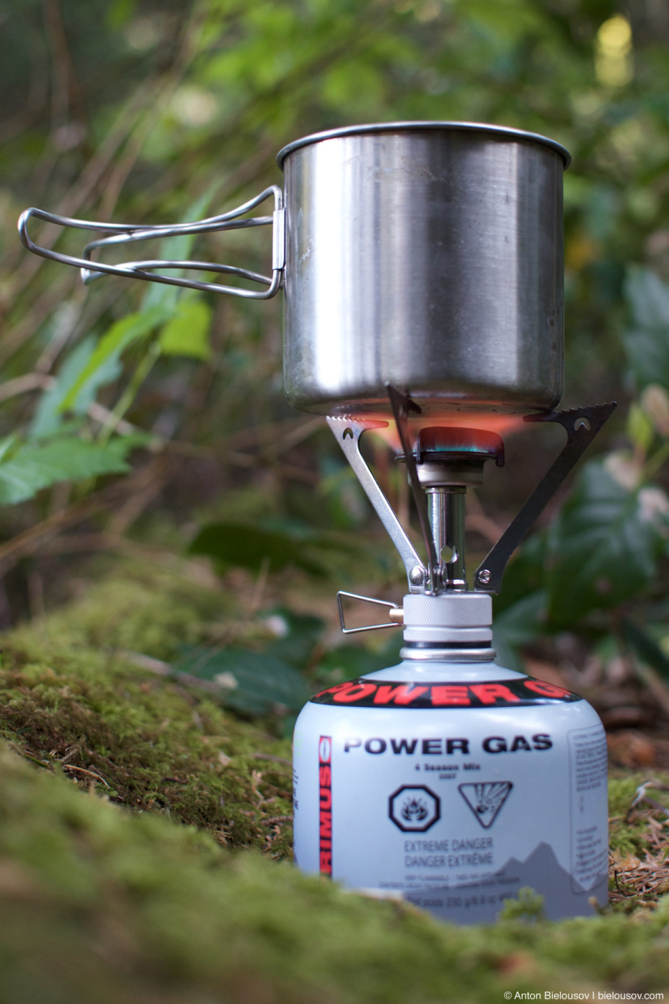 Camping gas stove