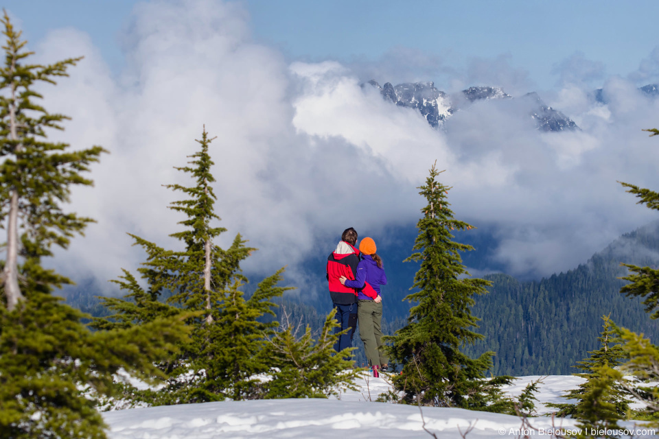 На вершине горы Сеймур (Seymour Mountain)