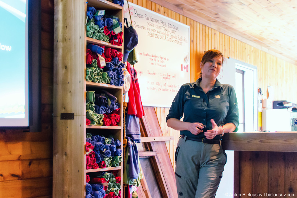 West Coast trail orientation meeting