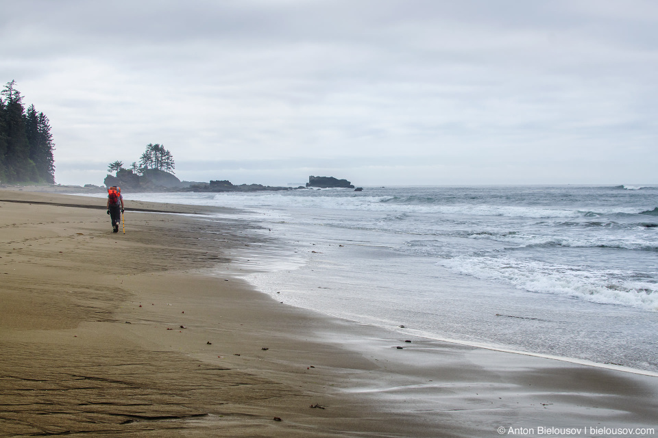 West Coast Trail sandy beach