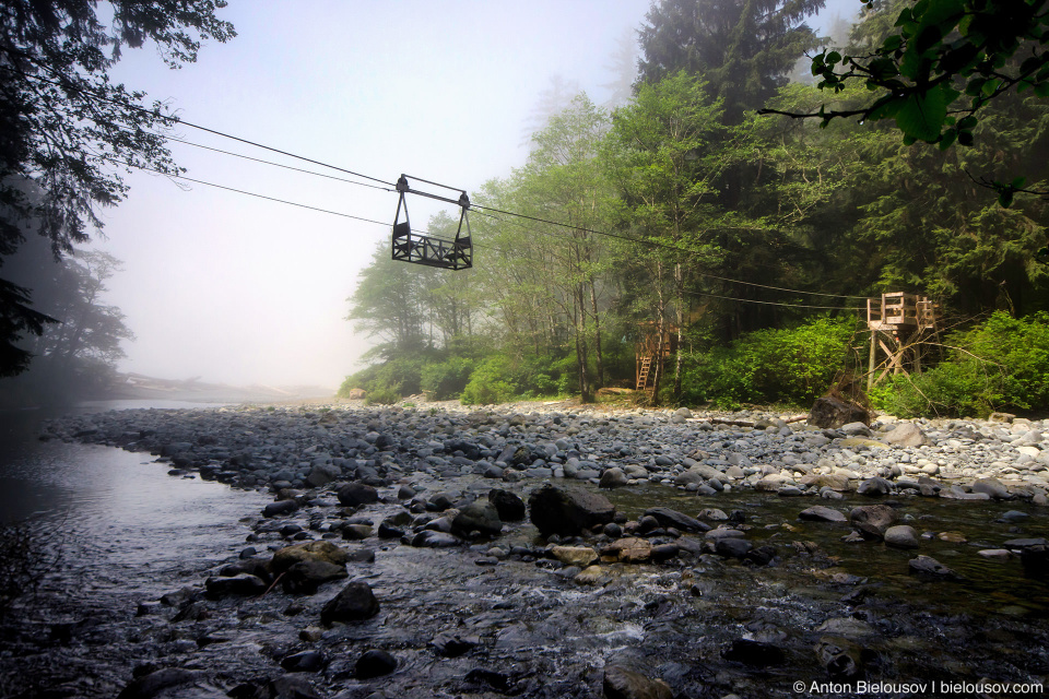 West Coast Trail Campers Creek Cablecar (62 km)