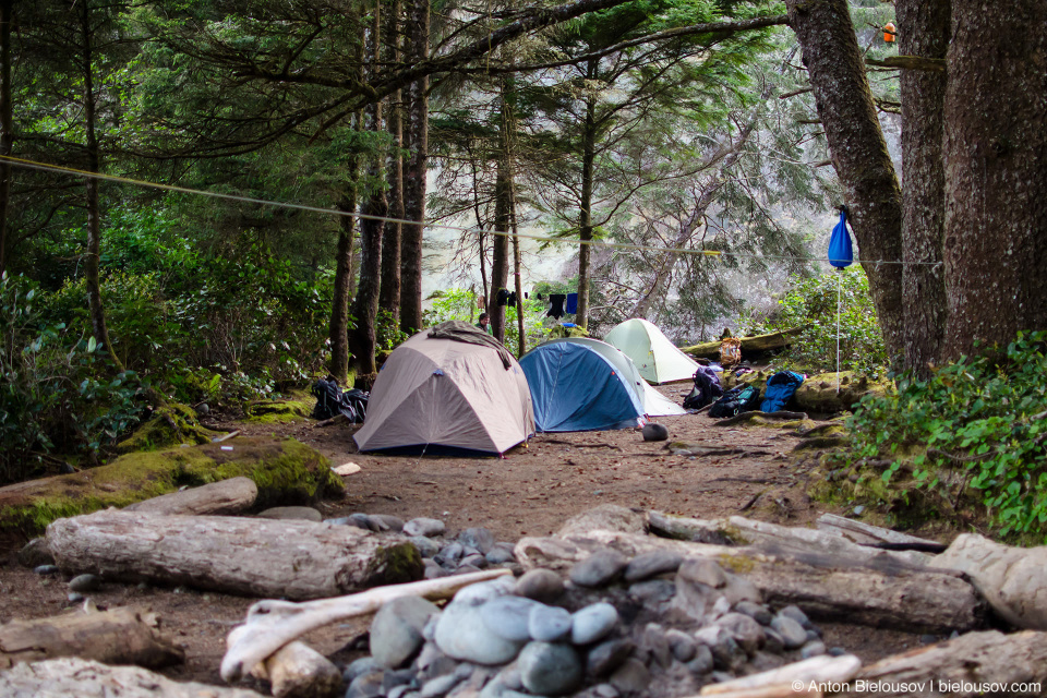 West Coast Trail: Cullite Creek Campsite, 58km