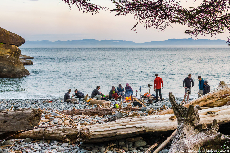 West Coast Trail: Cullite Creek Campsite, 58km