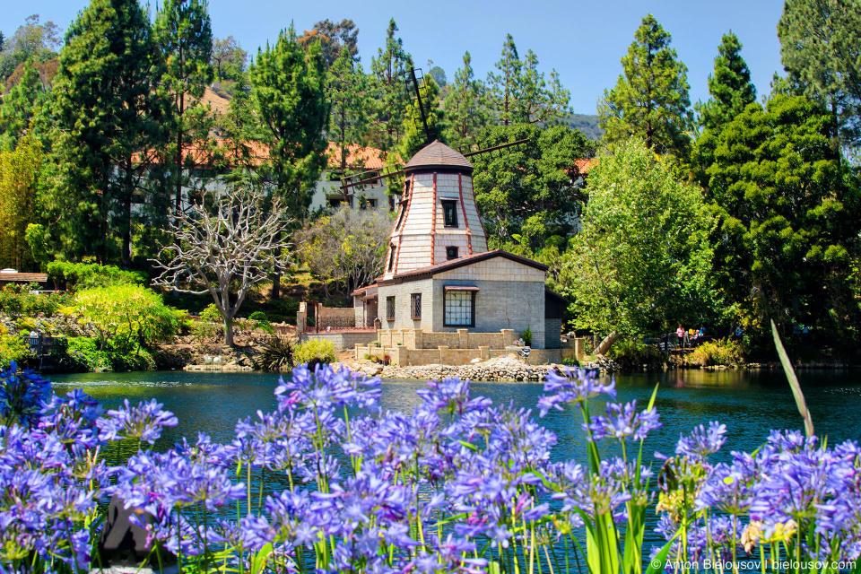 Мельница на озере Шрайн: Self-Realization Fellowship Lake Shrine (Santa Monica, CA)