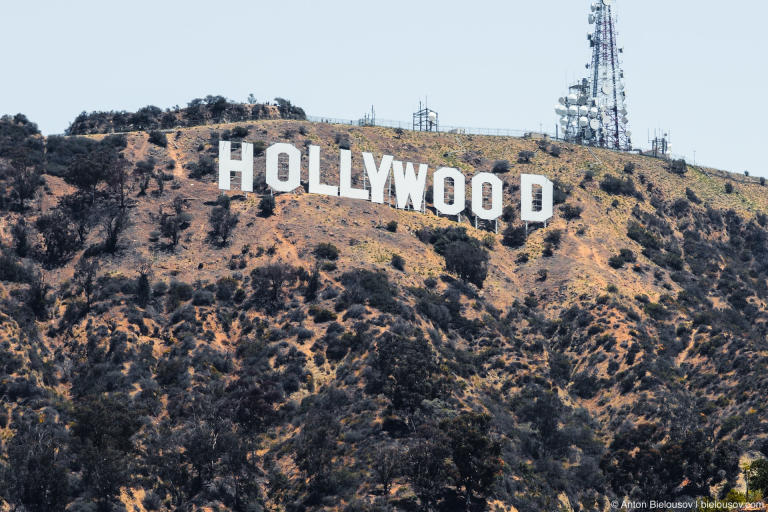 Hollywood sign