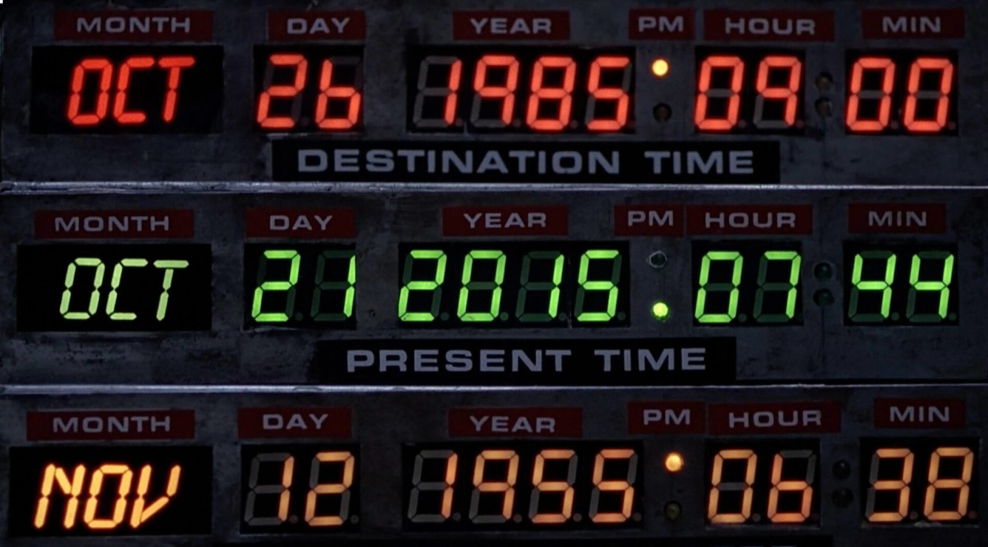 My son was born on the Back to the Future date: October 21, 2015