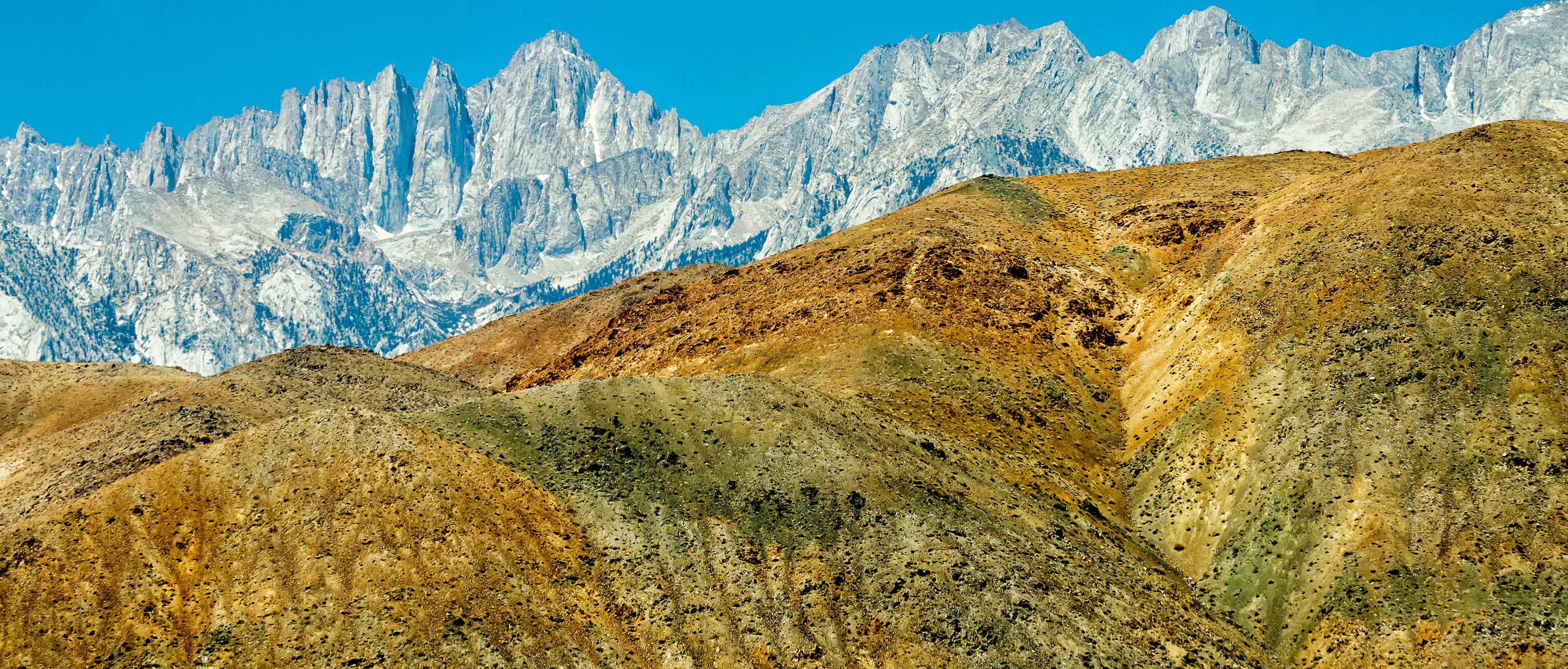 Mount Whitney in Sierra Nevada range