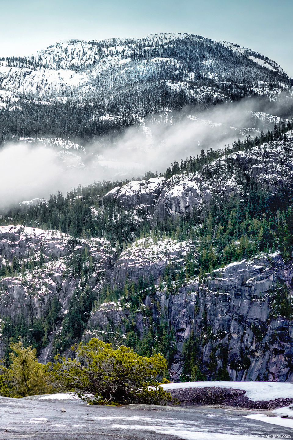 Mount Habrich from the Second Peak (Stawamus Chief)