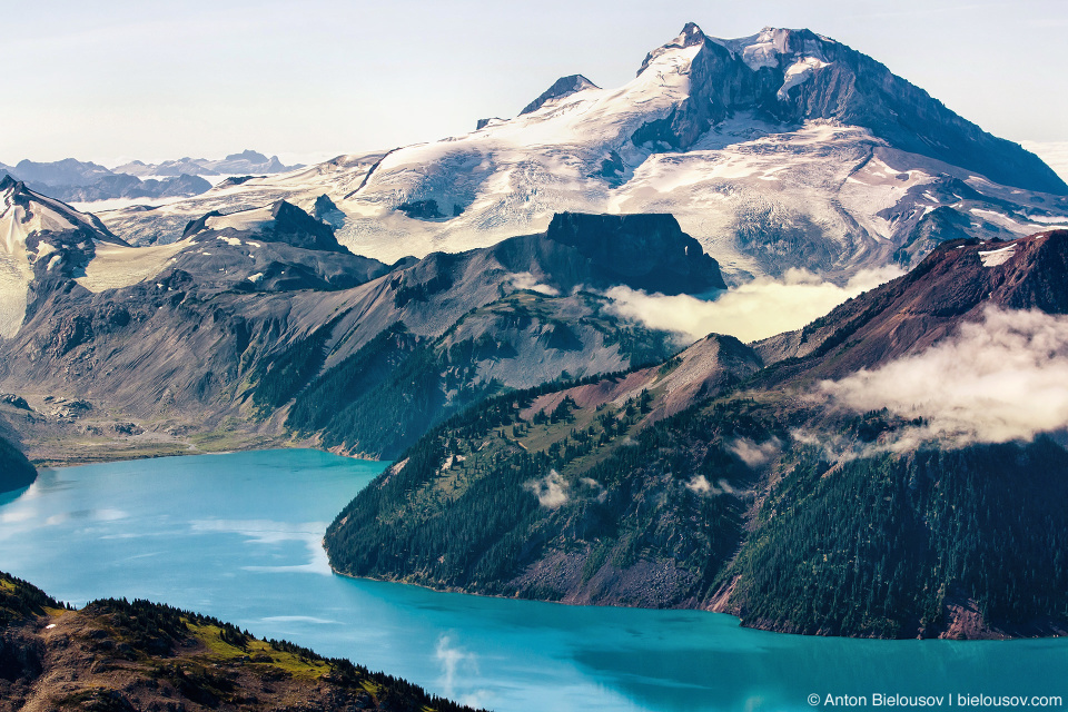 Garibaldi Lake, Garibaldi Mountain and The Table