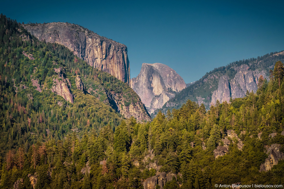 El Capitan and Half Dome, Yosemite National Park, CA