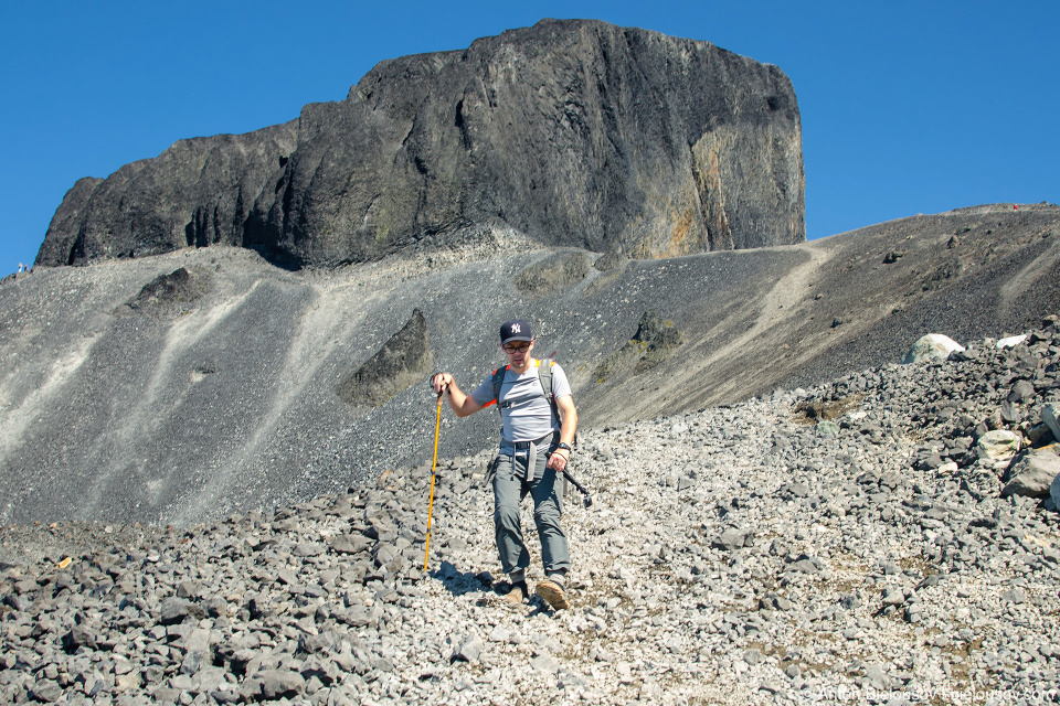 Hiking trail to Black Tusk