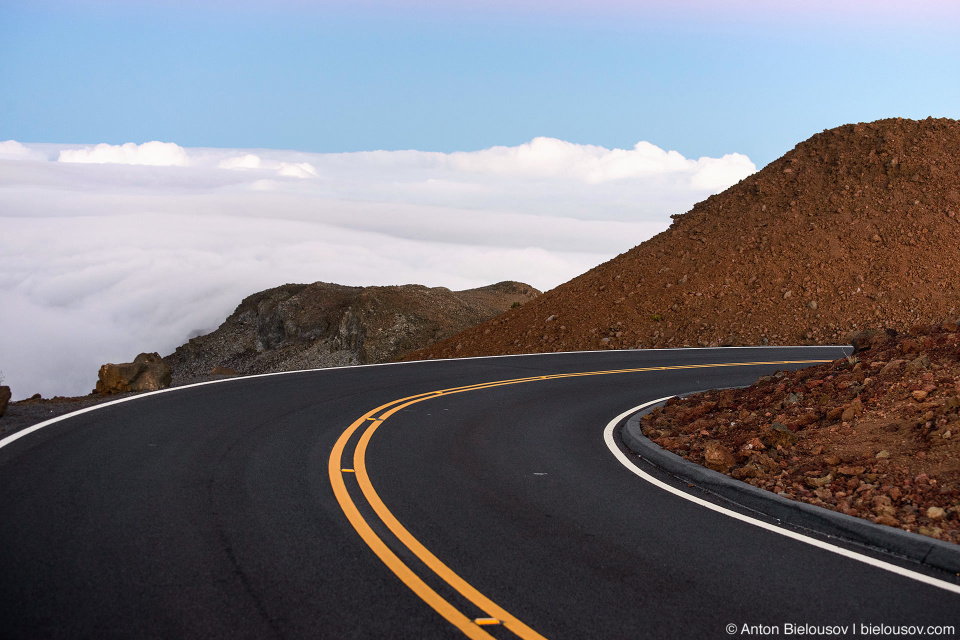 Haleakala road (Maui, HI)