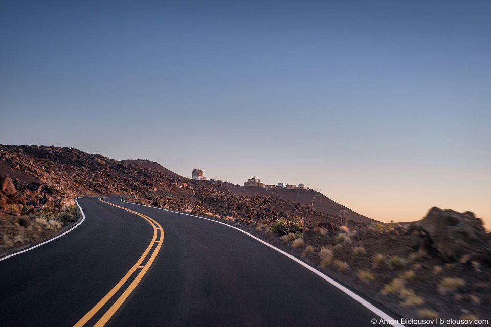 Haleakala road (Maui, HI)