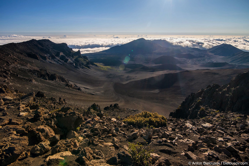 Кратер Халеакалы на рассвет (Maui, HI)