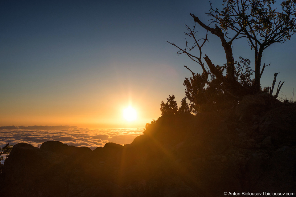 Закат на Халеакале (Maui, HI)