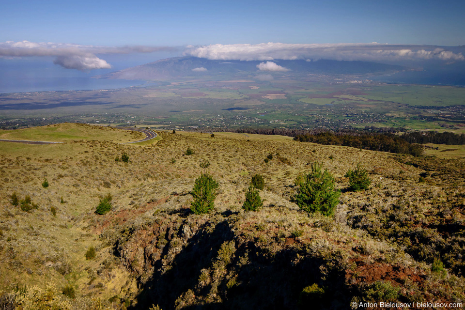 Maui view from Haleakala