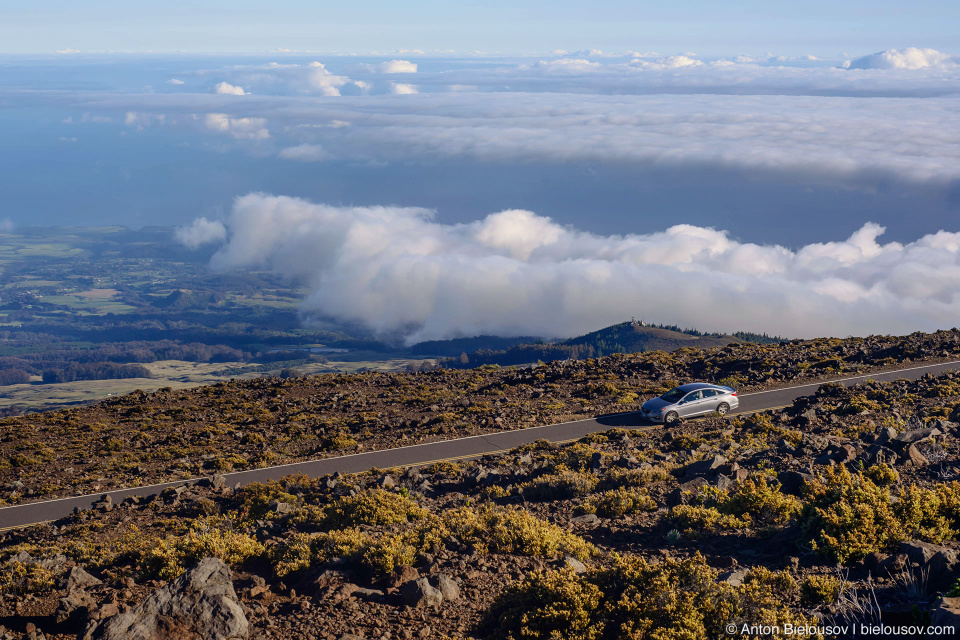 Maui view from Haleakala