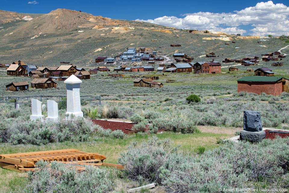 Cemetery, Bodie, CA