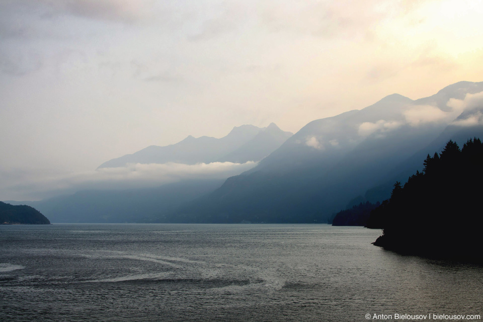 BC Ferries morning view