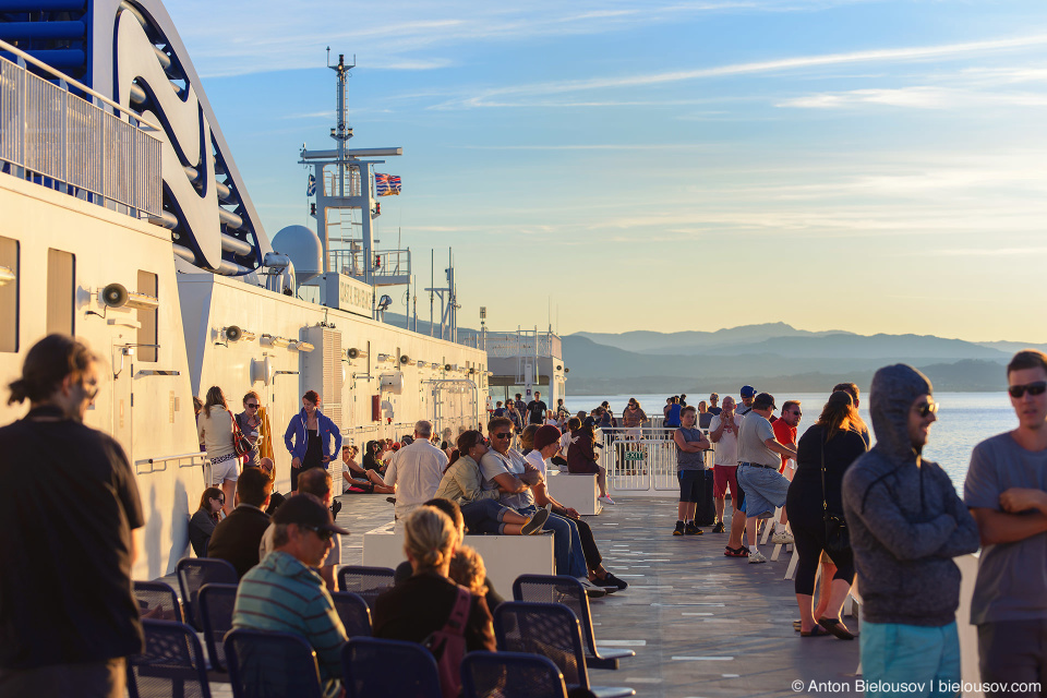 BC Ferry Deck